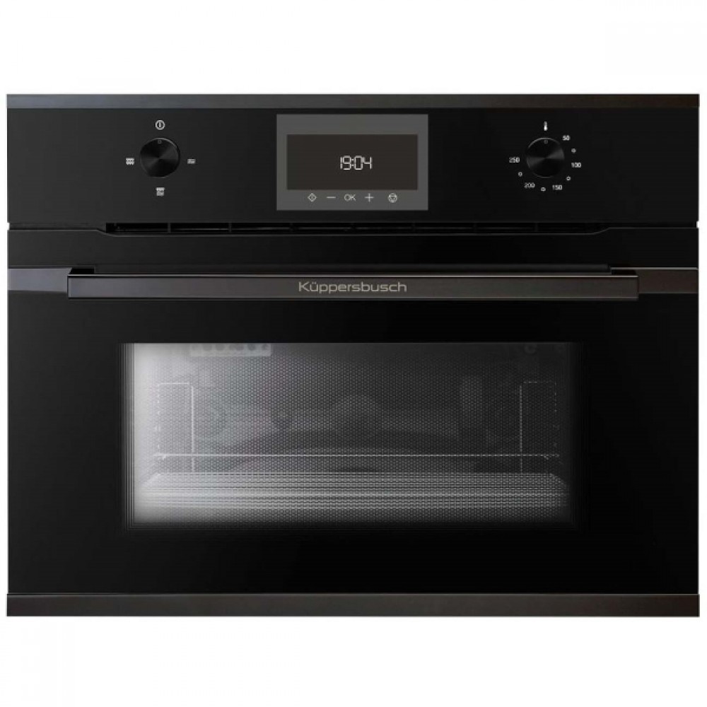 Встраиваемая микроволновая печь KUPPERSBUSCH CM 6330.0 S2 BLACK CHROME