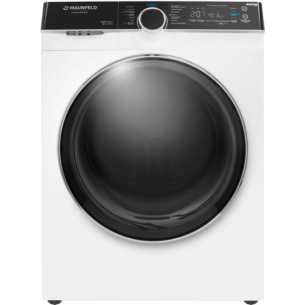 Стиральная машина с сушкой MAUNFELD MFWM1486WH06