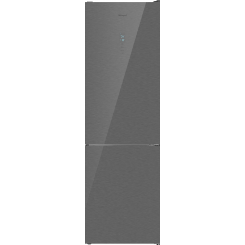 Холодильник WEISSGAUFF WRK 195 D FULL NOFROST INOX GLASS