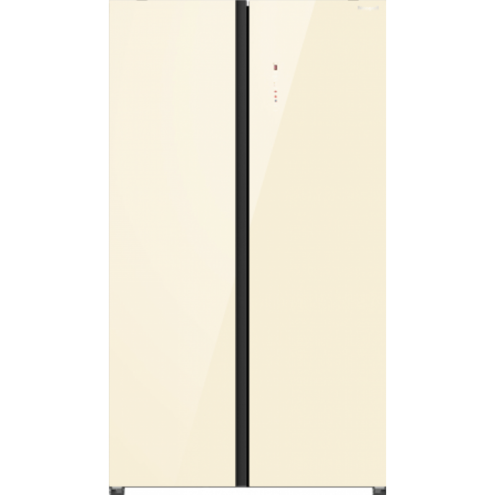 Холодильник WEISSGAUFF WSBS 1036 INVERTER NOFROST PREMIUM СHAMPAGNE GLASS