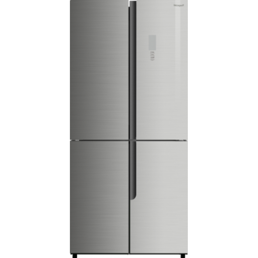 Холодильник WEISSGAUFF WCD 450 INOX GLASS NOFROST INVERTER