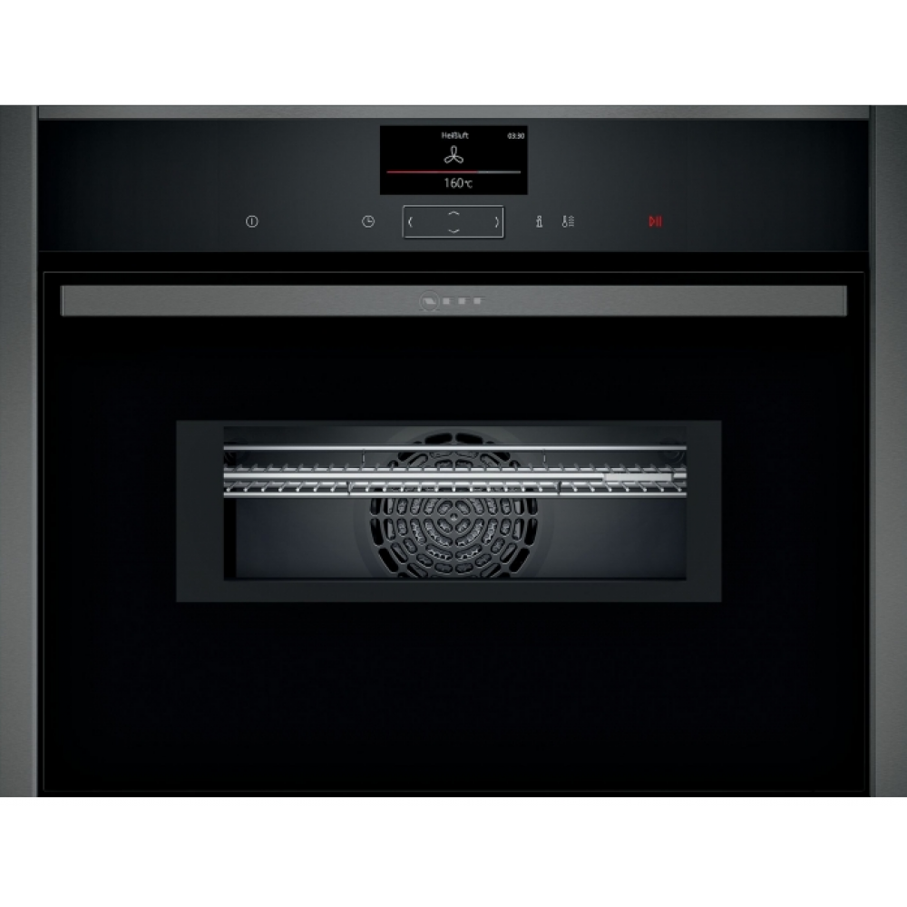 Компактный духовой шкаф с СВЧ NEFF C17MS22G0