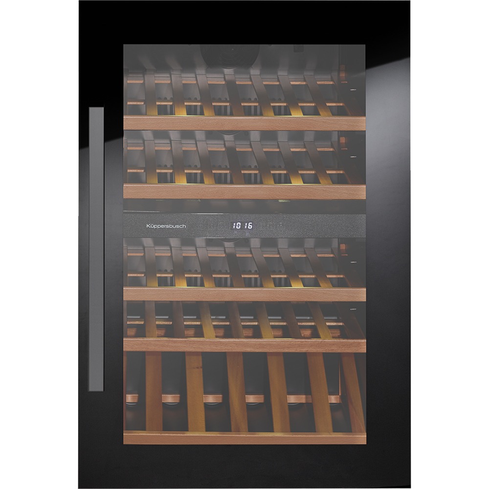 Встраиваемый винный шкаф KUPPERSBUSCH FWK 2800.0 S3 SILVER CHROME