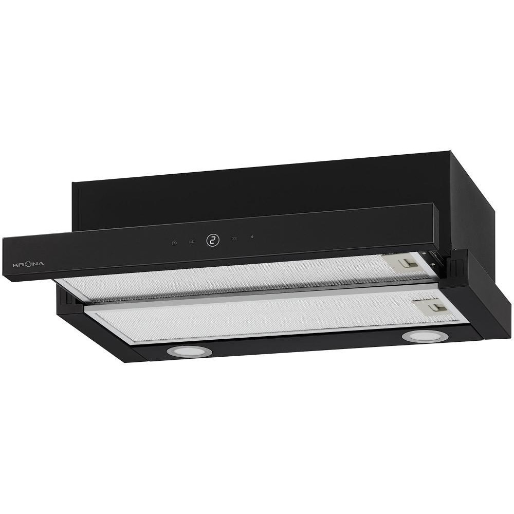 Встраиваемая вытяжка Krona KAMILLA T SENSOR 600 Black
