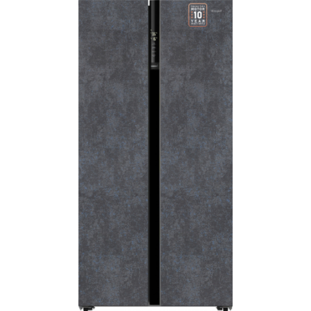 Холодильник WEISSGAUFF WSBS 600 NOFROST INVERTER ROCK GLASS