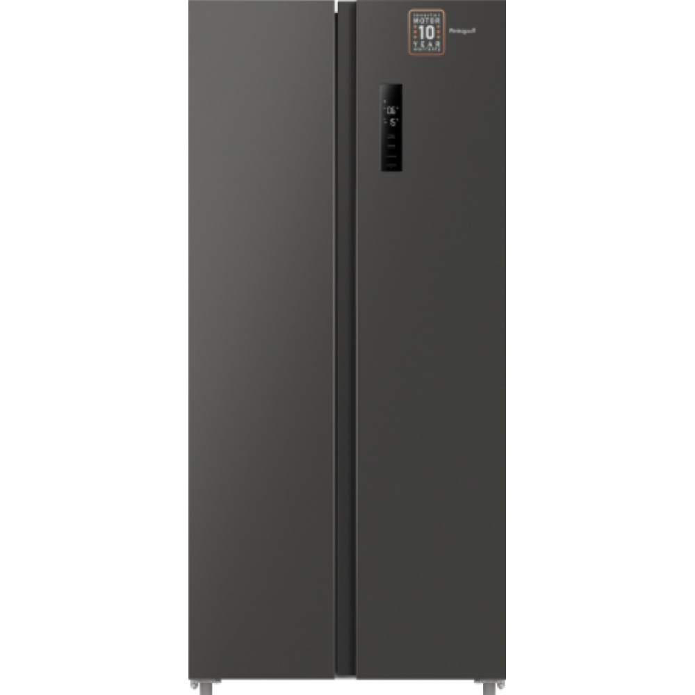 Холодильник WEISSGAUFF WSBS 500 INVERTER NOFROST DARK GREY