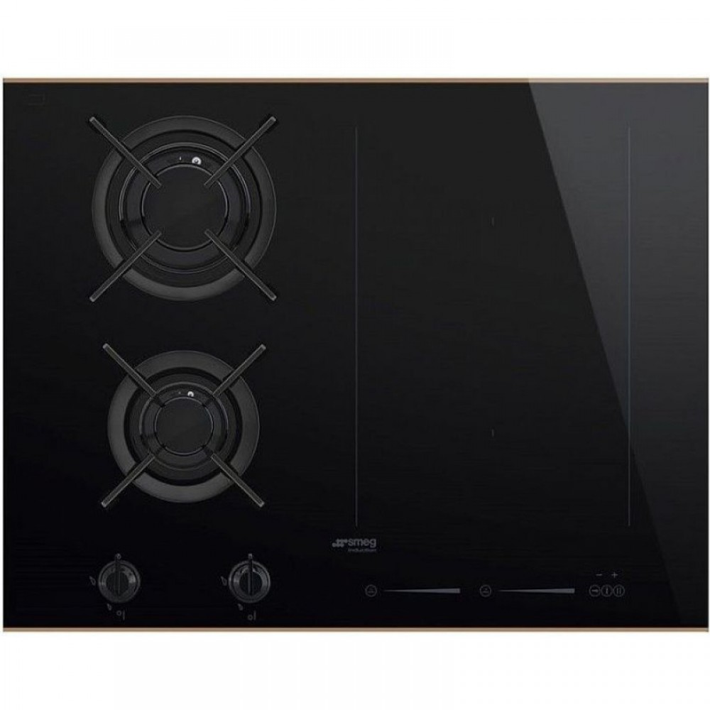 Комбинированная варочная панель SMEG PM6621WLDR