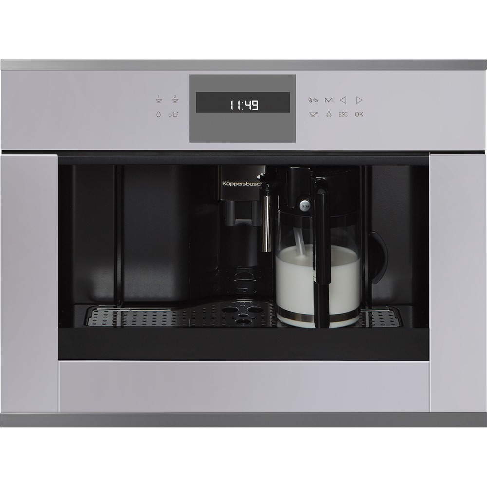 Встраиваемая кофемашина KUPPERSBUSCH CKV 6550.0 G3 SILVER CHROME