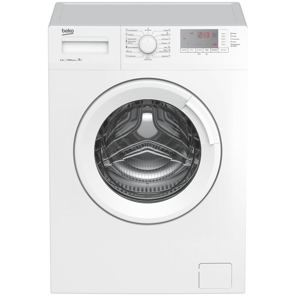 Стиральная машина Beko WRS 45512 BWW BY, белая