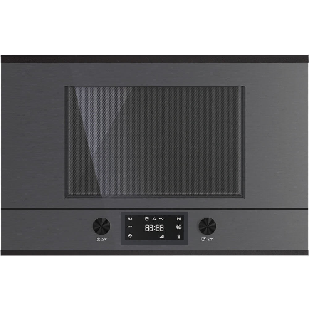 Встраиваемая микроволновая печь KUPPERSBUSCH MR 6330.0 GPH 5 BLACK VELVET