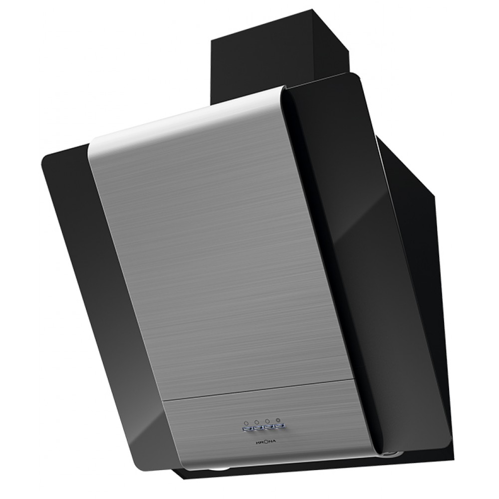 Вытяжка KRONA TALLI 600 inox/black glass 3P