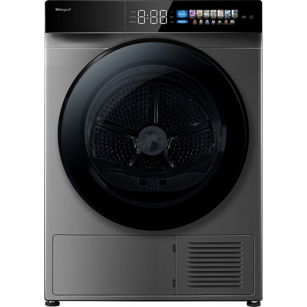 Сушильная машина WEISSGAUFF WD 998 HEAT PUMP FULL TOUCH SILVER