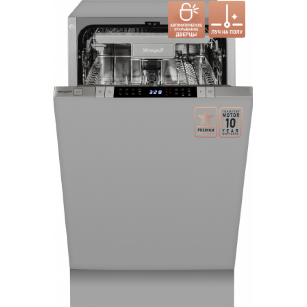 Посудомоечная машина WEISSGAUFF BDW 4150 TOUCH DC INVERTER WI-FI