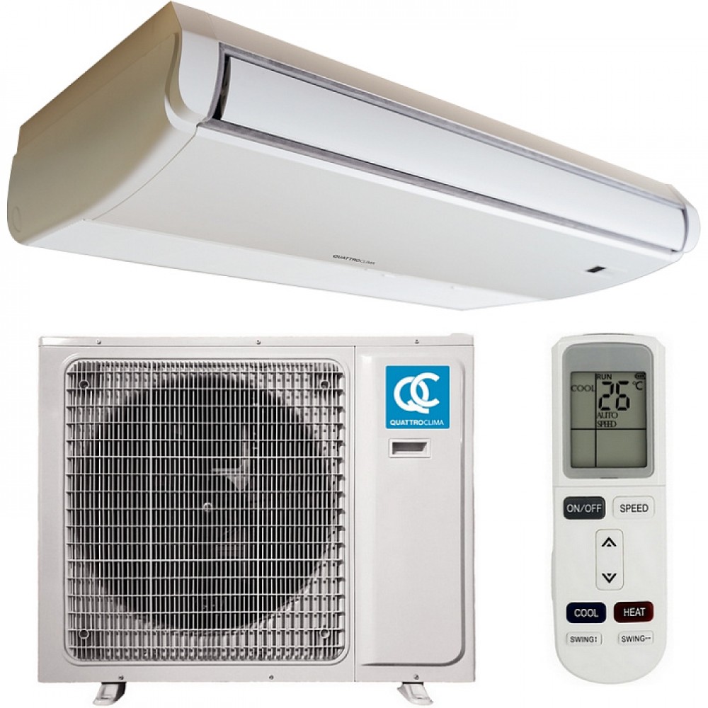 Напольно-подпотолочный кондиционер QuattroClima QV-I18FGE/QN-I18UGE