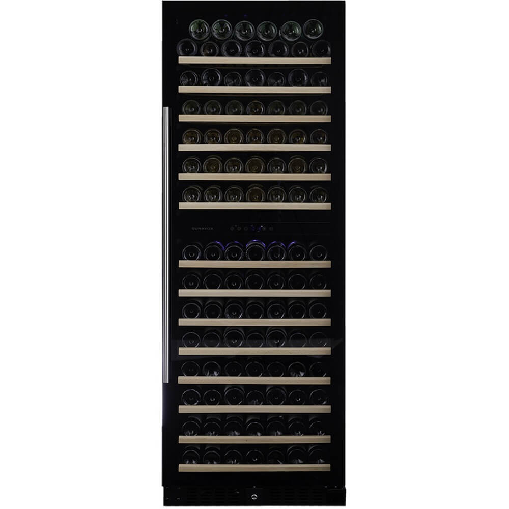 Встраиваемый винный шкаф DUNAVOX DX-181.490DBK