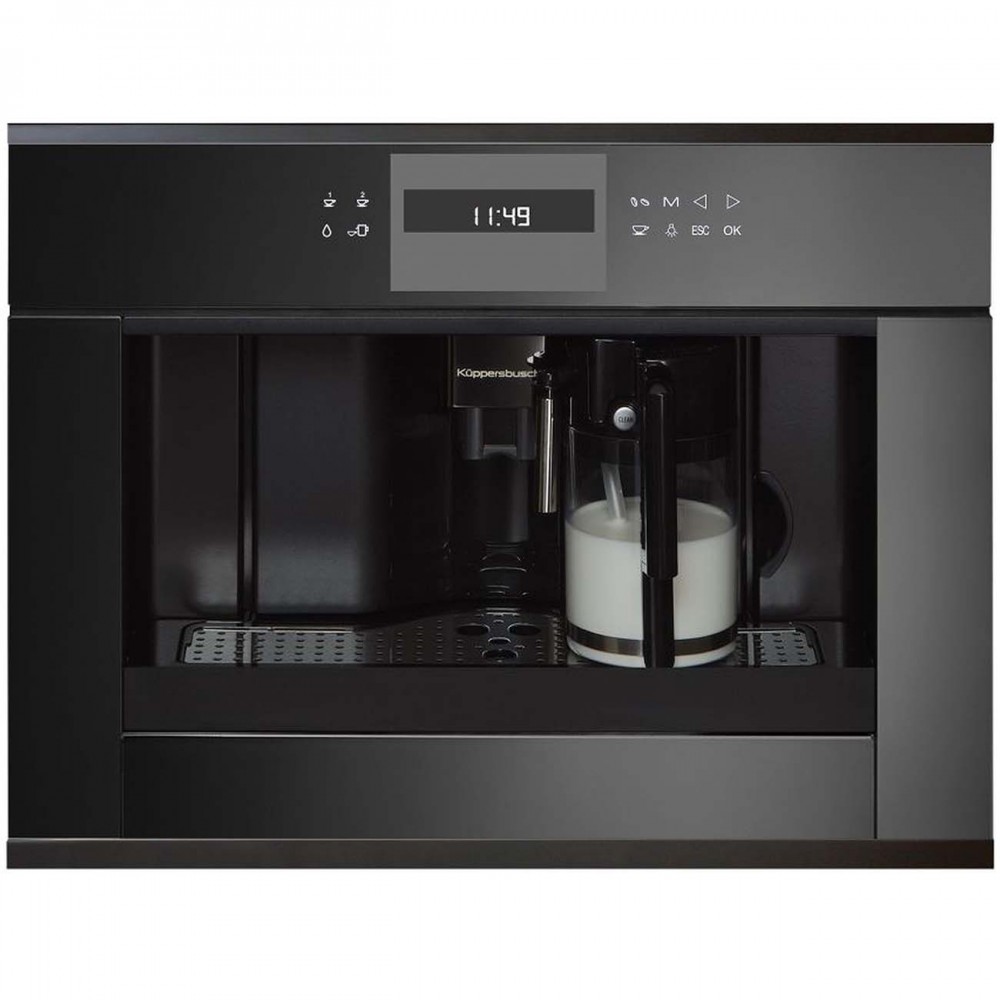 Встраиваемая кофемашина KUPPERSBUSCH CKV 6550.0 S2 BLACK CHROME