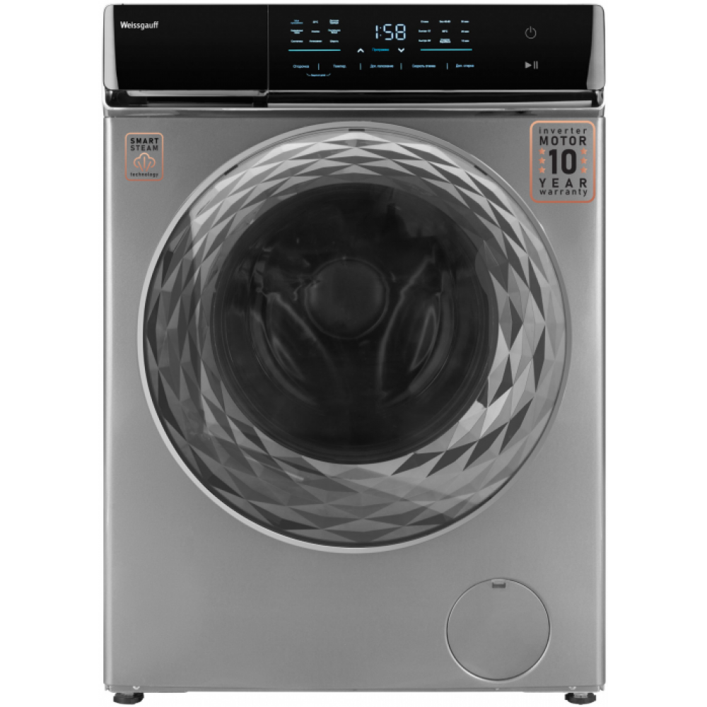 Cтиральная машина WEISSGAUFF WM 879 DIAMOND INVERTER STEAM