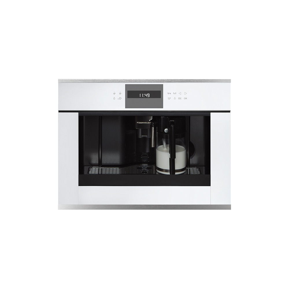 Встраиваемая кофемашина KUPPERSBUSCH CKV 6550.0 W1 STAINLESS STEEL
