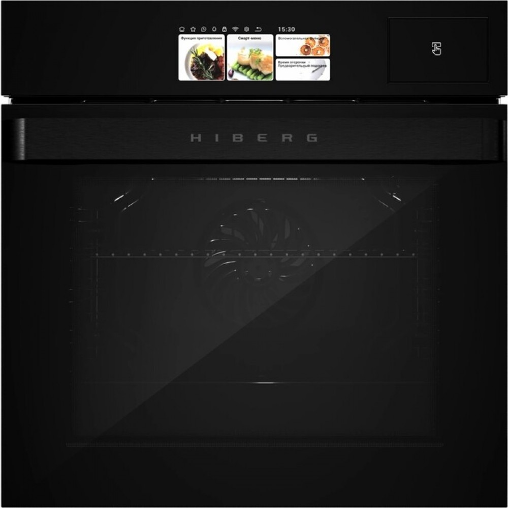 Духовой шкаф HIBERG S-VM 6615 B I-SMART