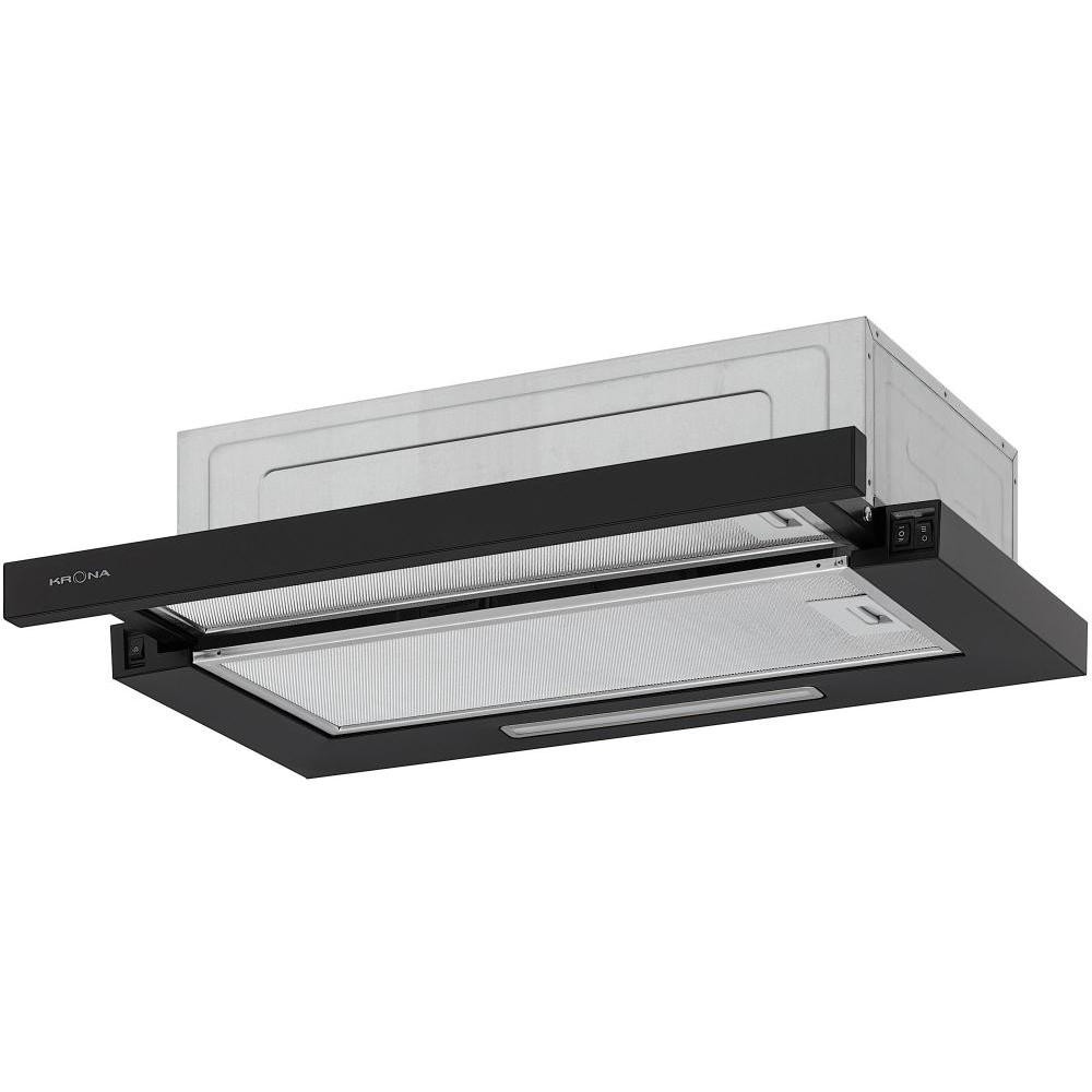 Встраиваемая вытяжка KRONA KERRY 600 BLACK PB V2