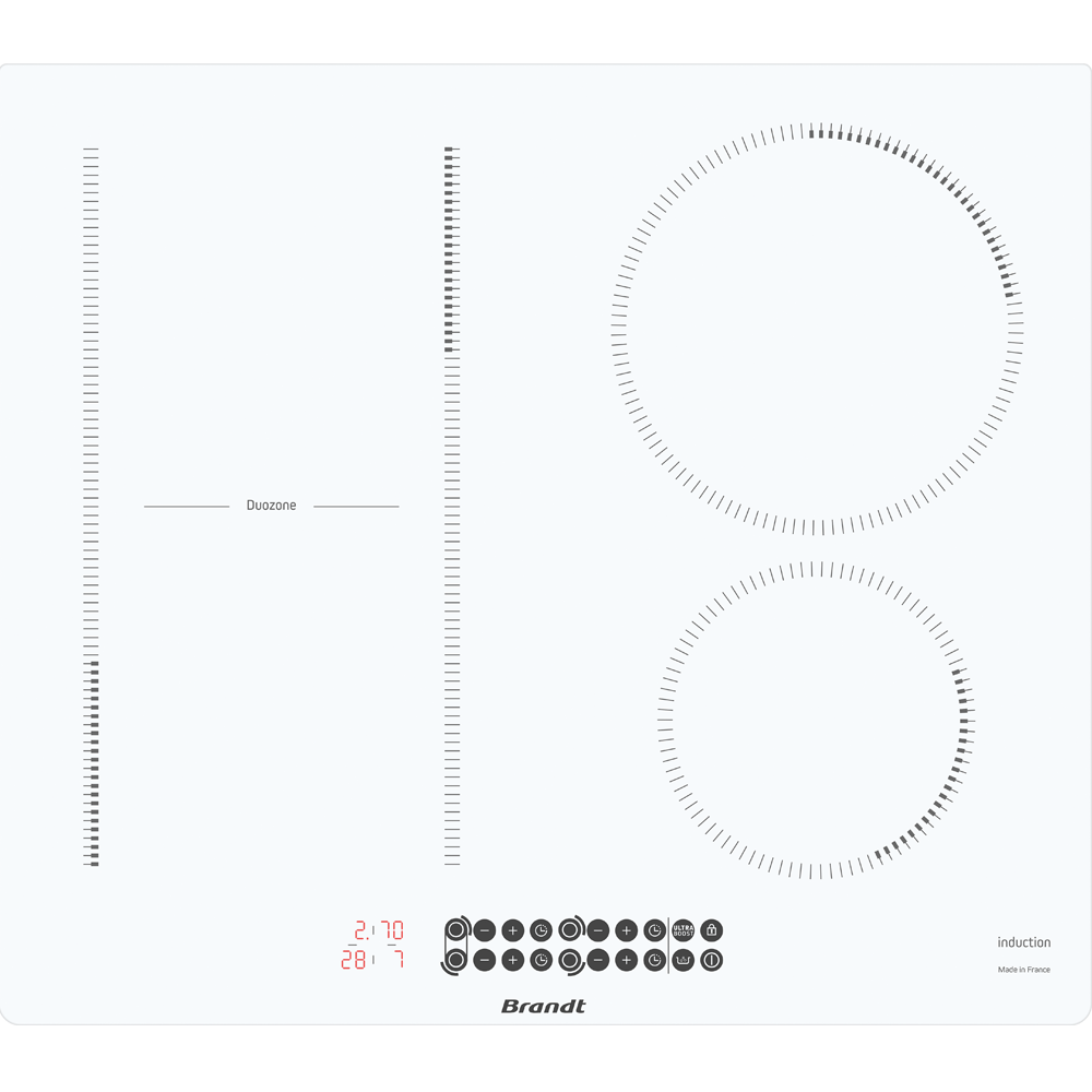 Варочная панель BRANDT BPI164DUW