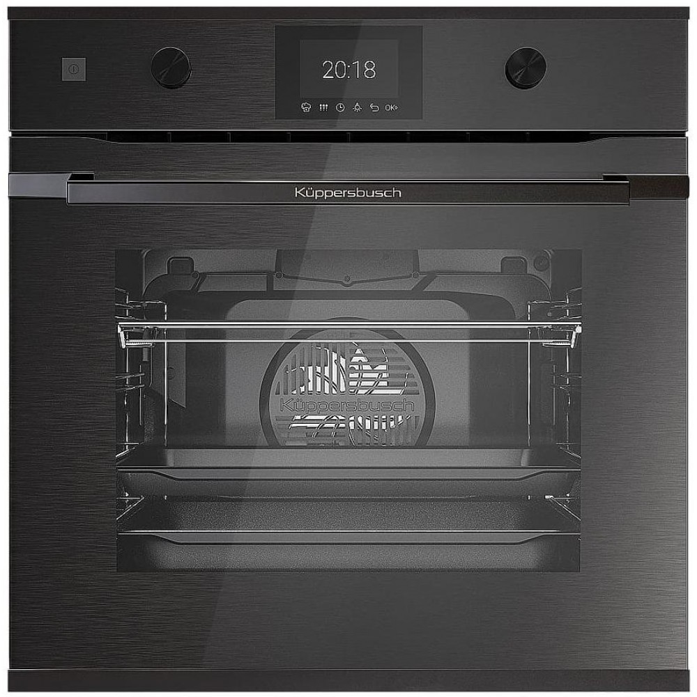 Компактный духовой шкаф с СВЧ KUPPERSBUSCH CBM 6350.0 GPH 5 BLACK VELVET