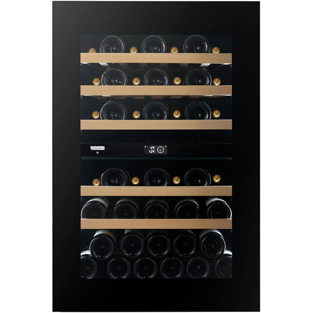 Встраиваемый винный шкаф DUNAVOX DVN-44.120DB.TO