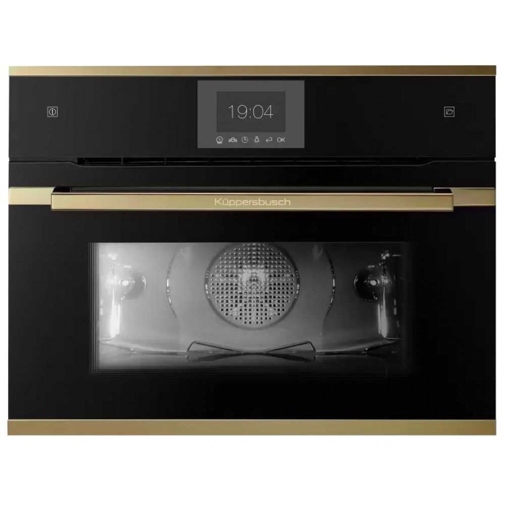 Компактный духовой шкаф с паром KUPPERSBUSCH CBD 6550.0 S4 GOLD
