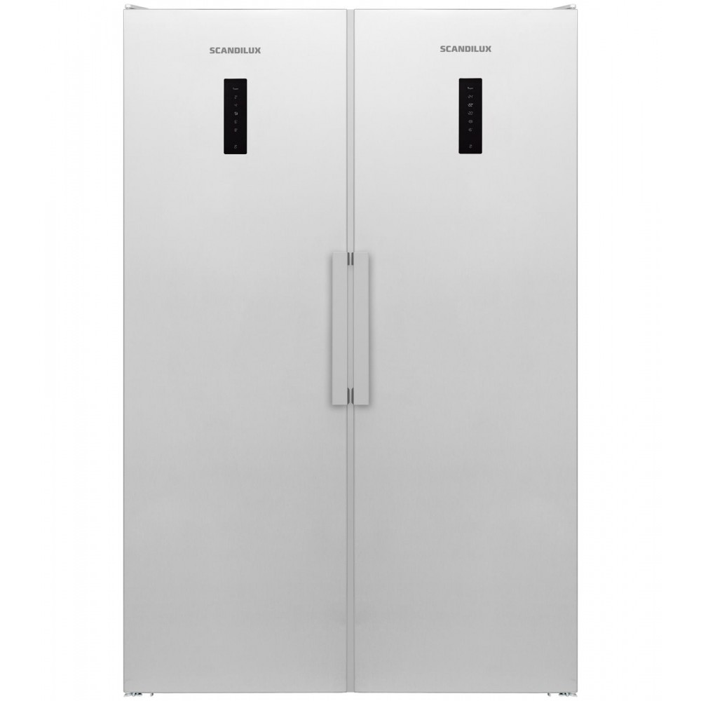 Холодильник SCANDILUX SBS711EZ12W