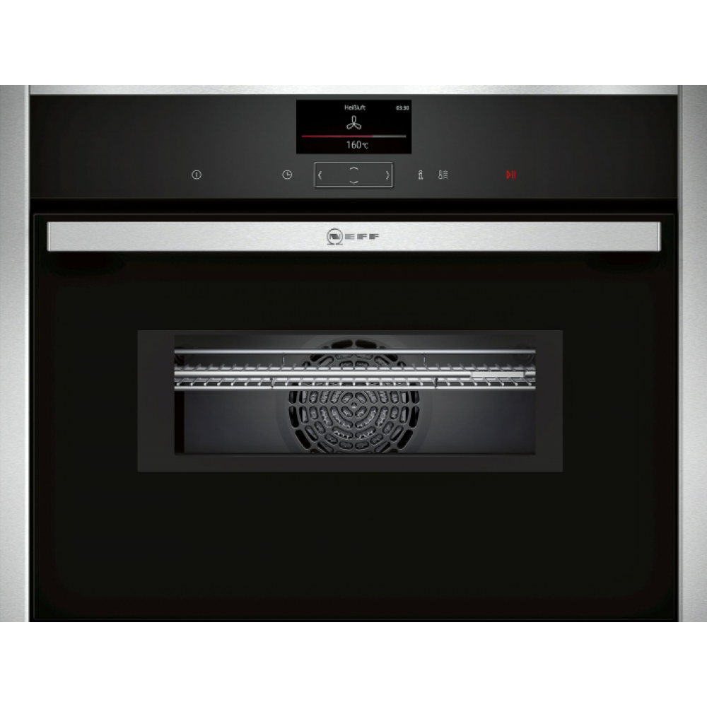 Компактный духовой шкаф с СВЧ NEFF C17MS22N0