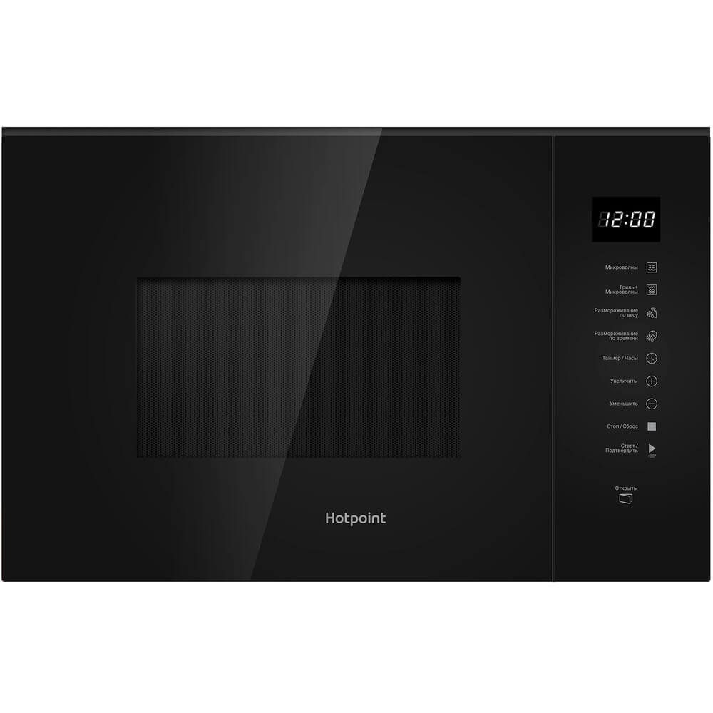 Встраиваемая микроволновая печь HOTPOINT MF25G BL H