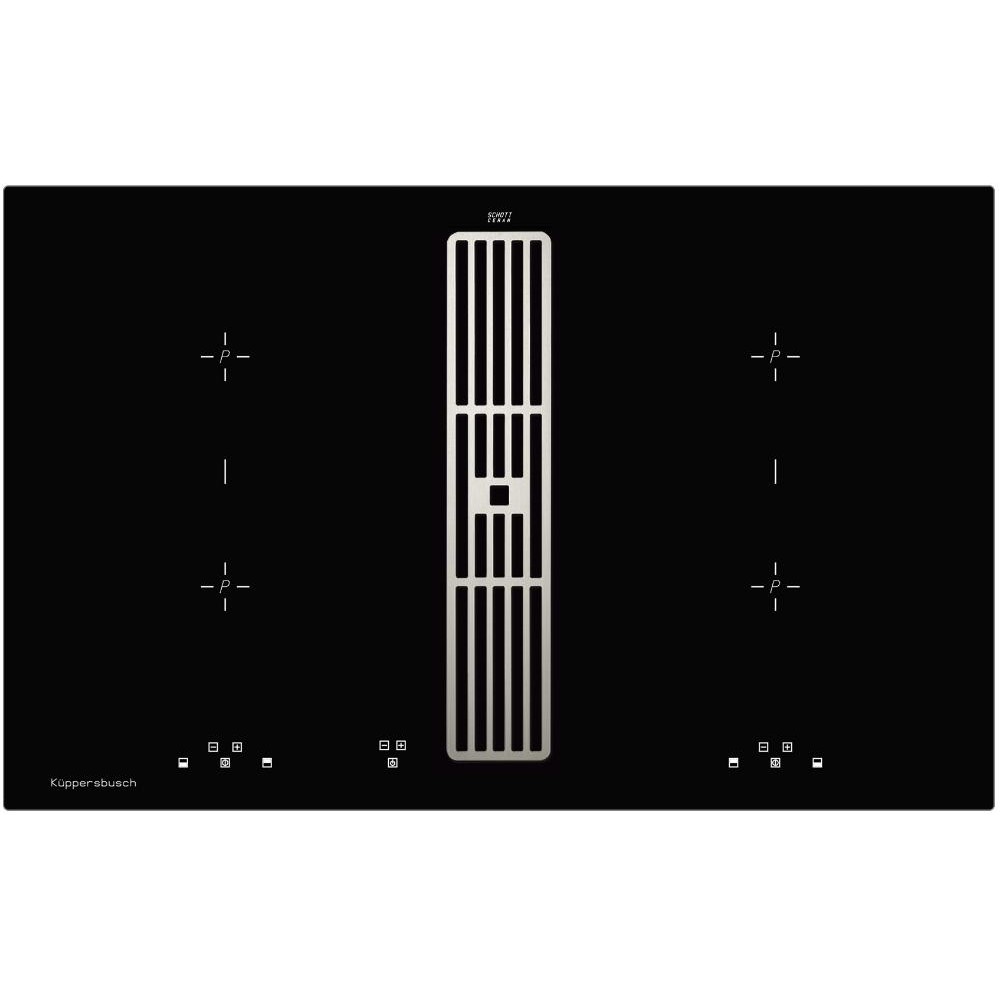 Индукционная варочная панель с вытяжкой Kuppersbusch KMI 8500.0 SR Stainless steel