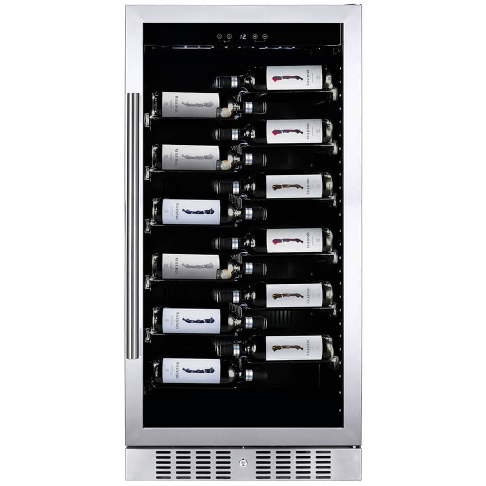Встраиваемый винный шкаф DUNAVOX DX-70.258SS