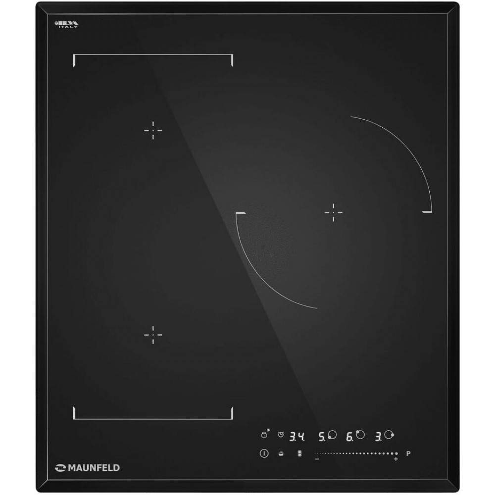 Индукционная варочная панель Maunfeld CVI453SBBK LUX Inverter