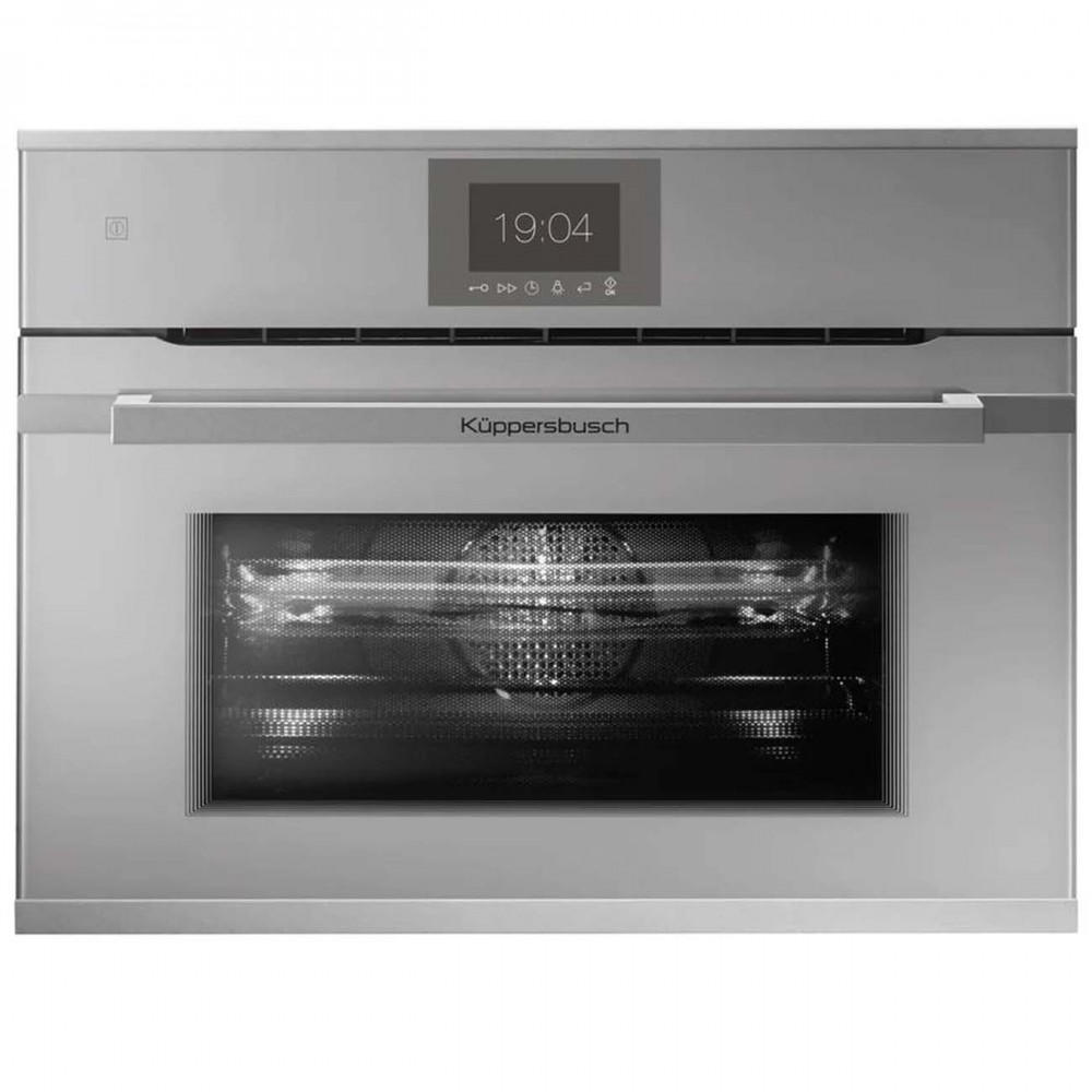 Компактный духовой шкаф с СВЧ KUPPERSBUSCH CBM 6550.0 G1 STAINLESS STEEL