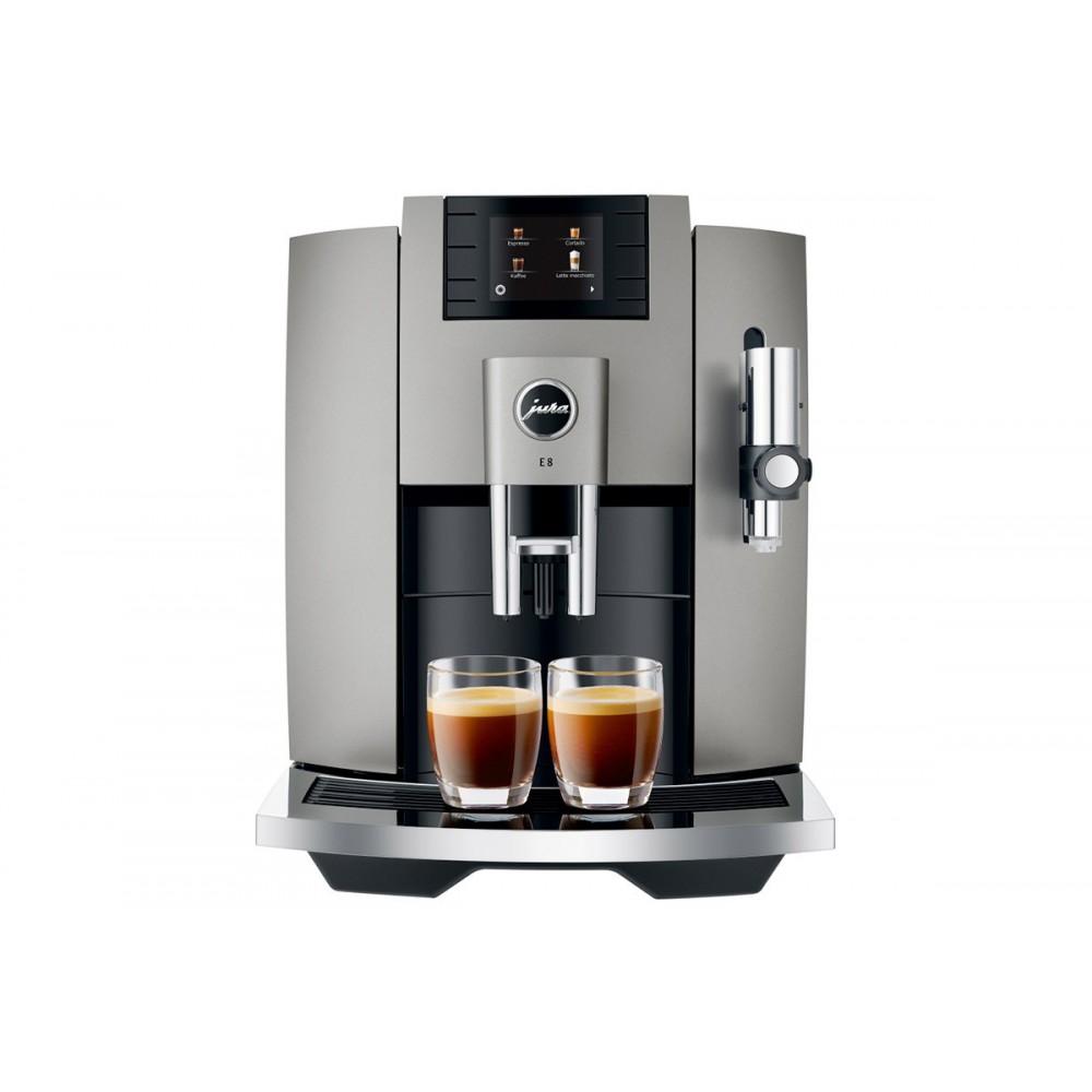 Кофемашина JURA E8 DARK INOX