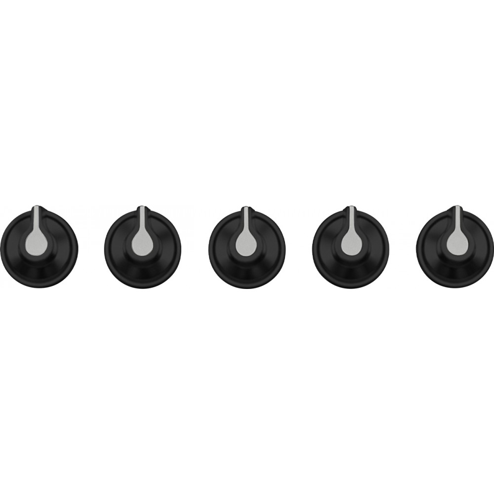 Набор ручек для варочных поверхностей Smeg Linea 5MP1GOGB3