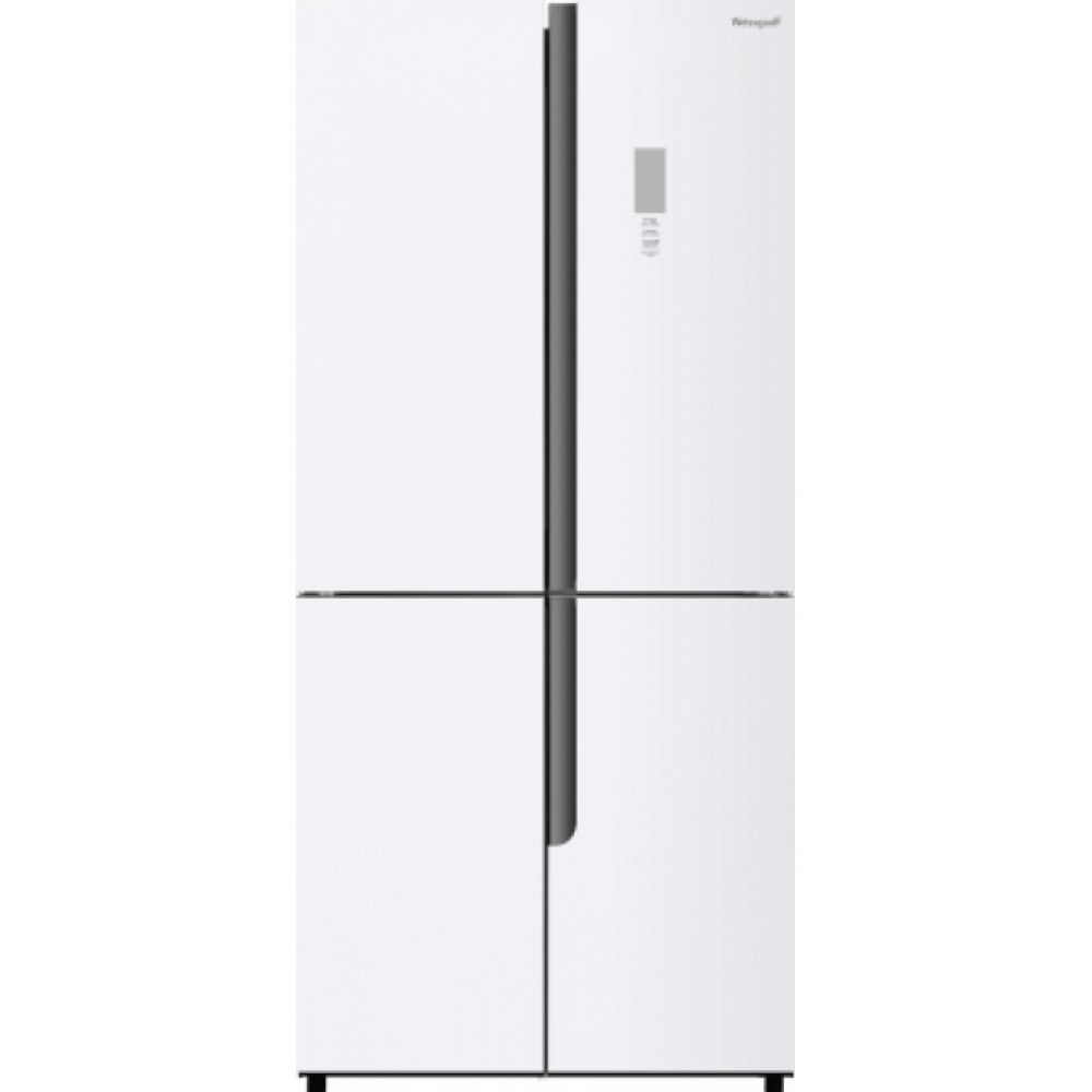 Холодильник WEISSGAUFF WCD 450 WHITE ROCK GLASS NOFROST INVERTER