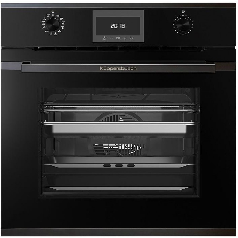 Комбинированный духовой шкаф KUPPERSBUSCH BD 6340.0 S2 BLACK CHROME
