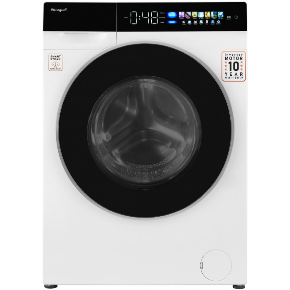 Cтиральная машина WEISSGAUFF WM 999 FULL TOUCH DC INVERTER STEAM