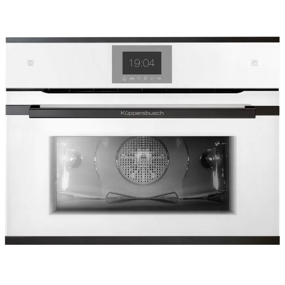Компактный духовой шкаф с паром KUPPERSBUSCH CBD 6550.0 W2 BLACK CHROME