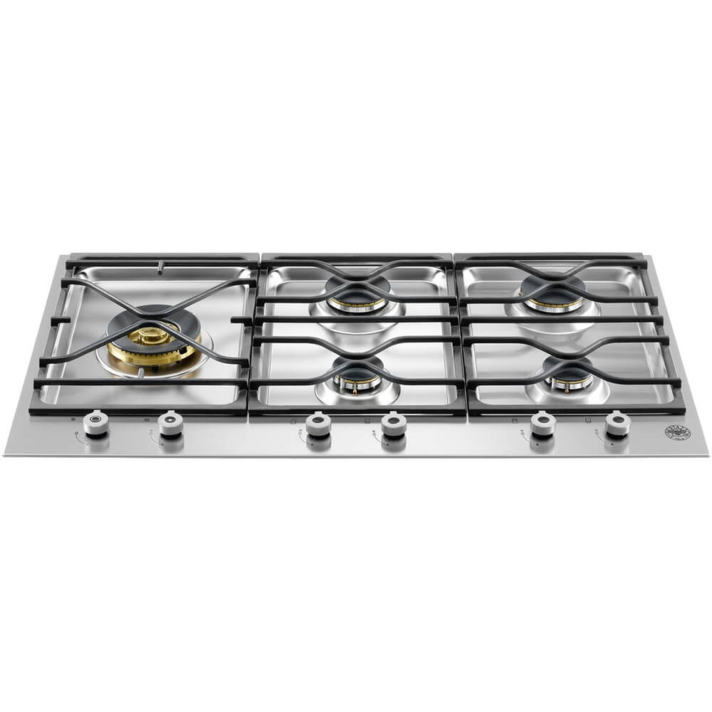 Газовая варочная панель BERTAZZONI PM365S0X