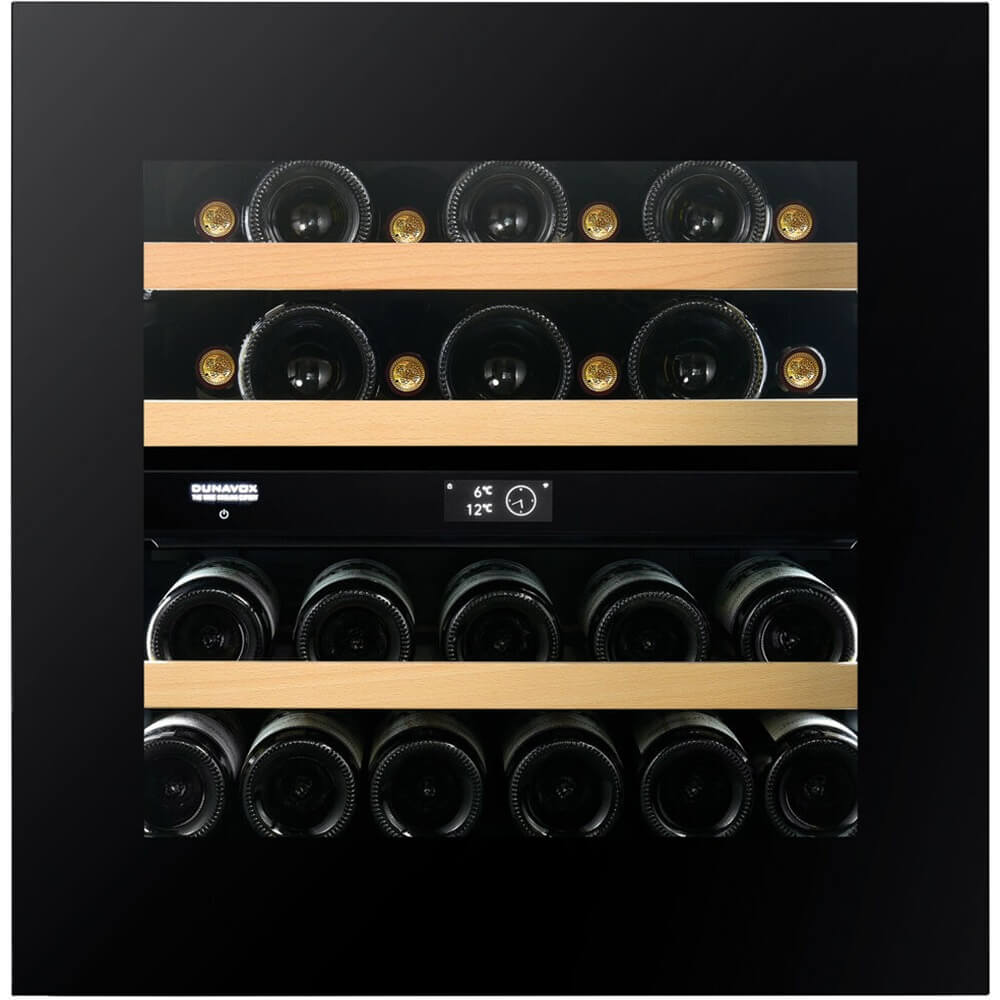 Встраиваемый винный шкаф DUNAVOX DVN-25.65DB.TO