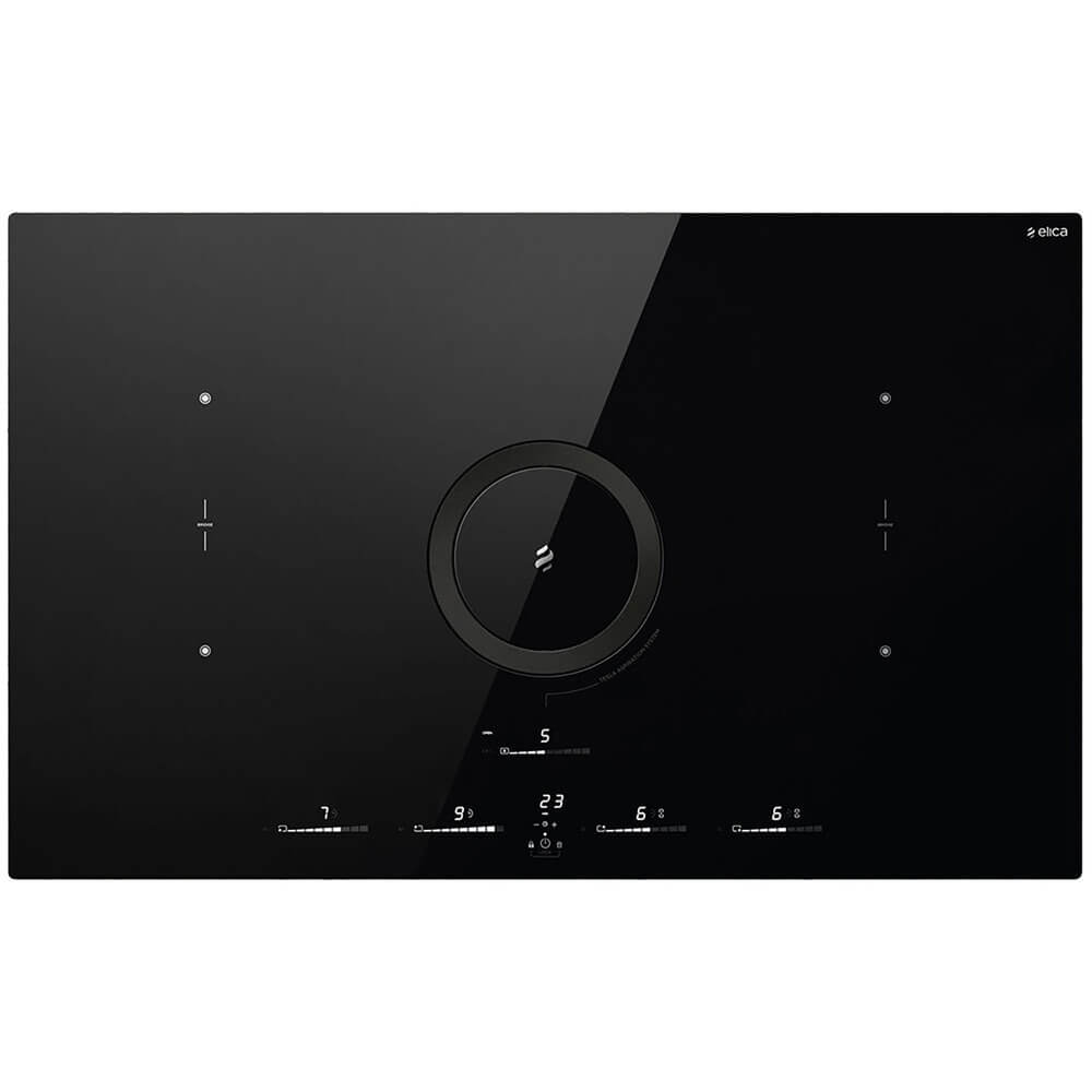 Варочная панель с вытяжкой ELICA NIKOLATESLA SWITCH GLOW BL/A/83
