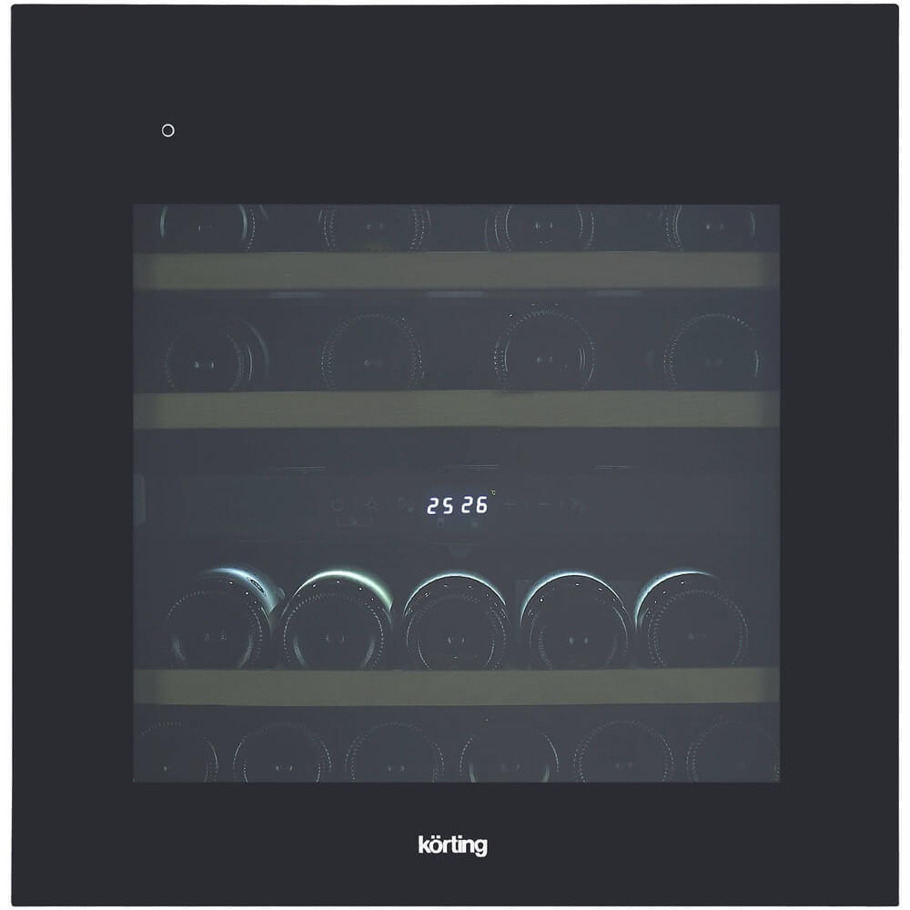 Встраиваемый винный шкаф KORTING KFW 604 DB GN