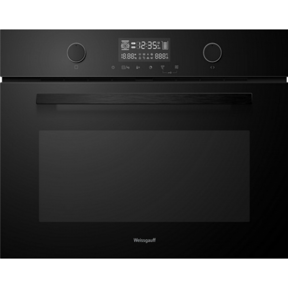 Духовой шкаф с СВЧ WEISSGAUFF OE 4551 DB BLACK EDITION