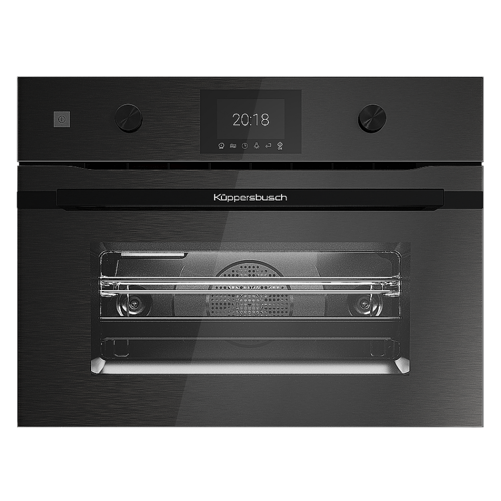 Компактный духовой шкаф с СВЧ KUPPERSBUSCH CBM 6350.0 GPH 1 STAINLESS STEEL