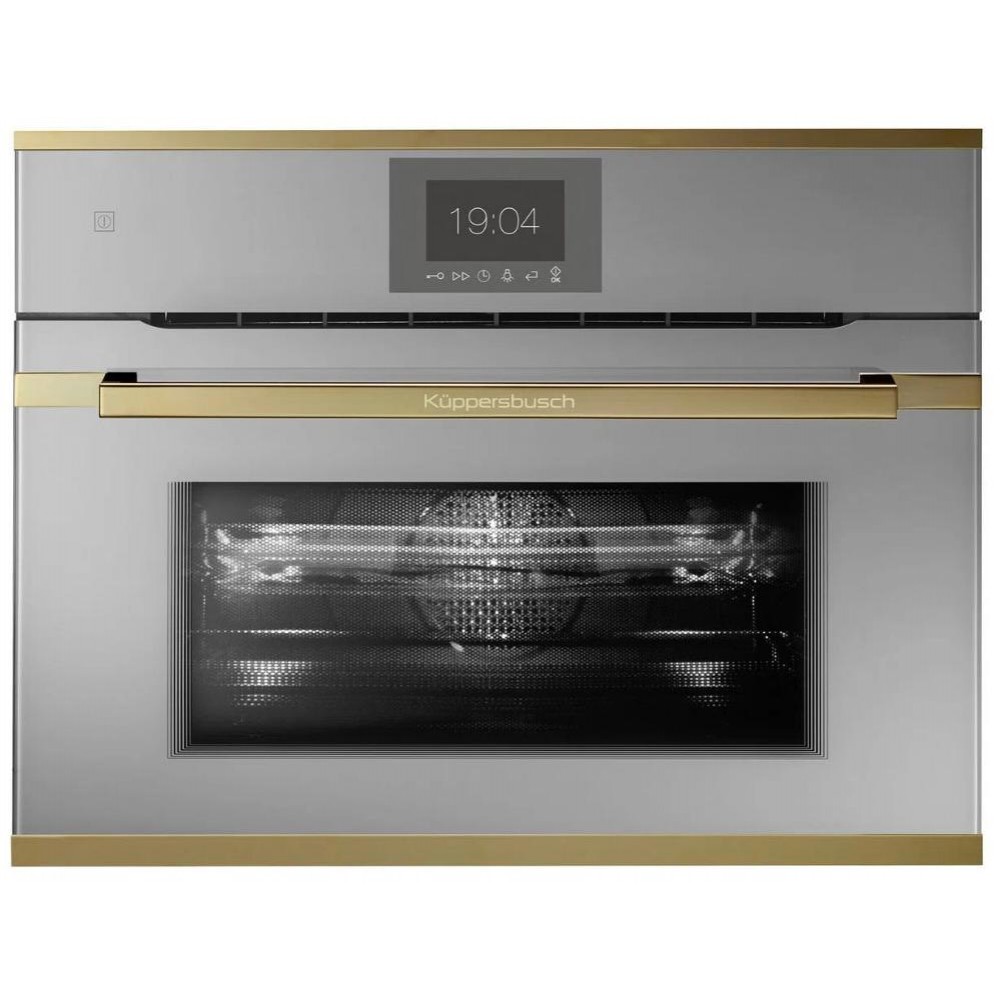 Компактный духовой шкаф с СВЧ KUPPERSBUSCH CBM 6550.0 G4 GOLD