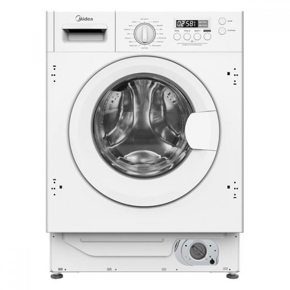 Встраиваемая стиральная машина MIDEA MFGLW80B/W