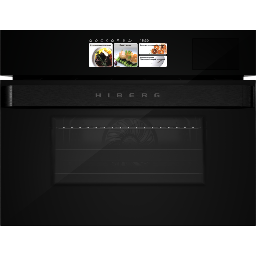 Духовой шкаф HIBERG S-VM 5615 B I-SMART